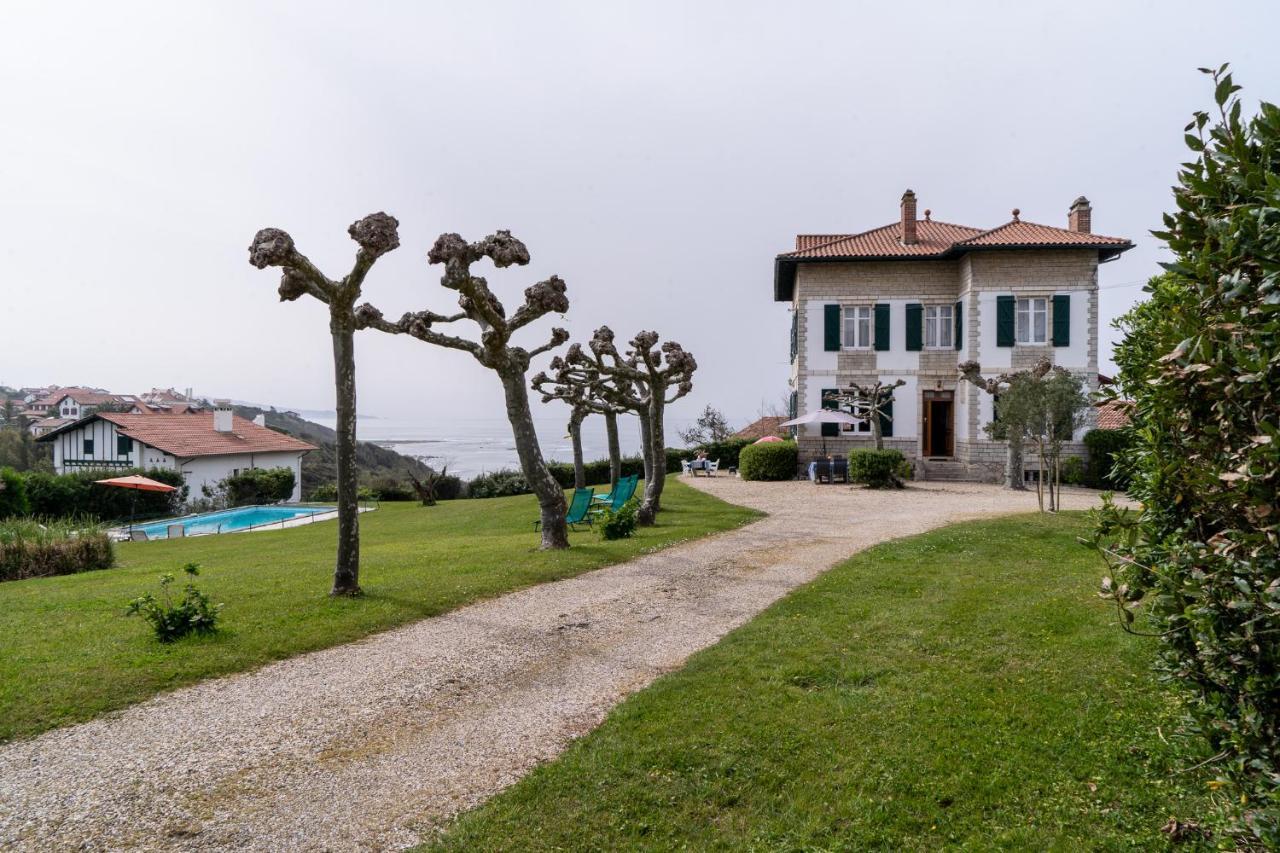 Maison De Maitre Piscine Vue Ocean - Bidart Exteriér fotografie