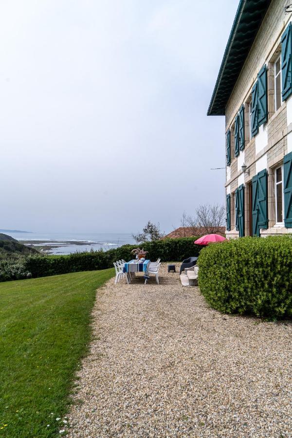 Maison De Maitre Piscine Vue Ocean - Bidart Exteriér fotografie