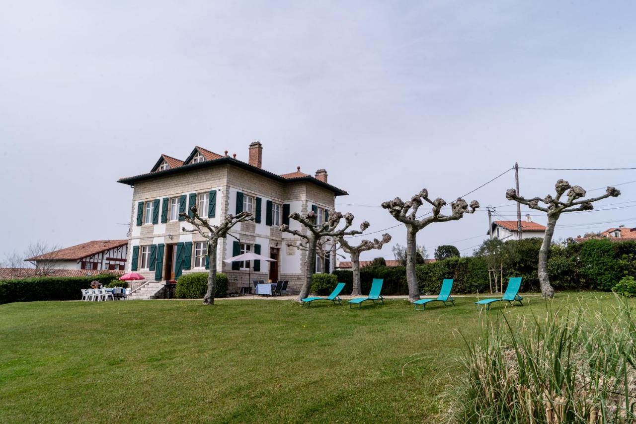 Maison De Maitre Piscine Vue Ocean - Bidart Exteriér fotografie