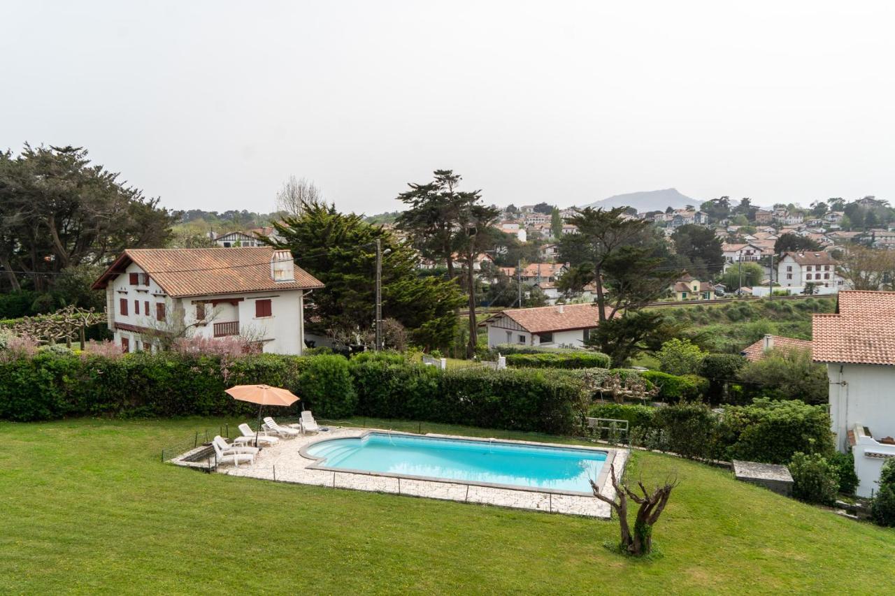 Maison De Maitre Piscine Vue Ocean - Bidart Exteriér fotografie